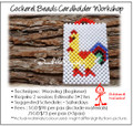 Beads Cardholder Making Course : Cockerel Cardholder