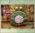 Clutch Bag Embroidery Sewing Course : Botanic Coin Purse Workshop