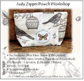Sew a Travel Zipper Pouch  Workshop