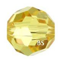 Swarovski 5000 Light Topaz Round Bead