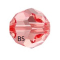 Swarovski 5000 Rose Peach Round Bead