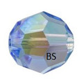 Swarovski 5000 Light Sapphire Shimmer Round Bead