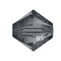 5mm Swarovski 5328 Silvernight Bicone Bead