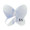 Swarovski 5754 Butterfly Bead Air Blue Opal 8mm
