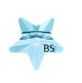 Swarovski 5714 Star Bead Aquamarine 8mm