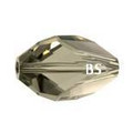 Swarovski 5650 Cubist Bead Black Diamond 12x8mm