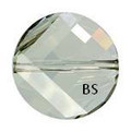 Swarovski 5621 Twist Bead Crystal Silvershade 14mm