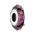 Swarovski BeCharmed Fortune Bead 5929 Lilac Shadow