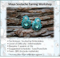 Jewellery Making Course: Maya Soutache Earring Workshop