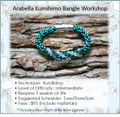 Jewellery Making Course: Arabella Bangle Kumihimo Workshop