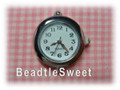 Silver Watch Face for Jewelry Making