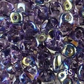 SuperDuo Beads 2.5X5mm Tanzanite AB