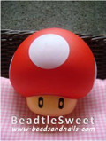 Mario Mushroom Decoden: Super 3D plush toy decobase