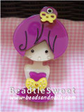 Lady Sliding Mirror Decoden