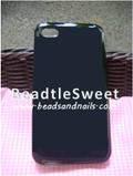 Black Iphone 4GS Cover