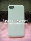 White Iphone 4GS Cover