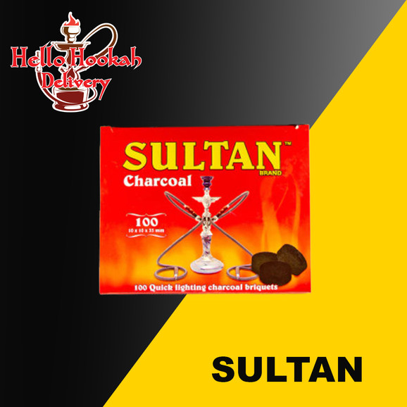 Sultan Charcoal 100 Quick Lighting Briquets