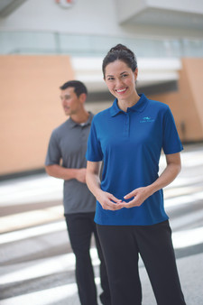 LADY'S AIRGRID™ SNAG-PROOF MESH POLO