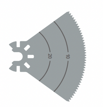 Product DeSoutter Stericut Sagittal Blade - Sternum - 25mm x 50mm x 0.60mm | S88-918 Image