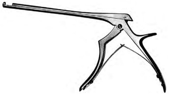 Product Spectrum Kerrison Rongeur 7in 40 Degree Up Bit 3mm | SAH.157-0723 Image