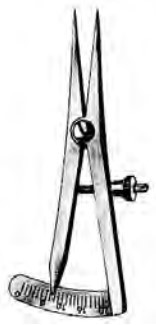 Product Spectrum Castroviejo Caliper, 3.25", Straight, 20mm Spread | SAH.24-1931 Image