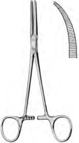Product Spectrum Crile-Rankin Forcep, 6.25", Curved | SAH.60-1951 Image