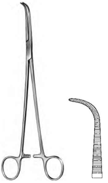 Product Spectrum Gemini Forcep, 7", Full Curve | SAH.60-4323 Image