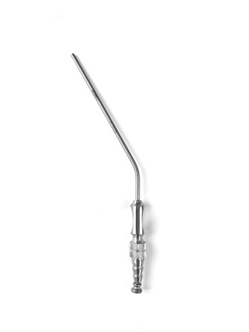 Product Vet Spectrum Frazier Suction Tube, 95mm Working Length, 30 Deg. Angled, 10 Fr. | SAH.701530 Image