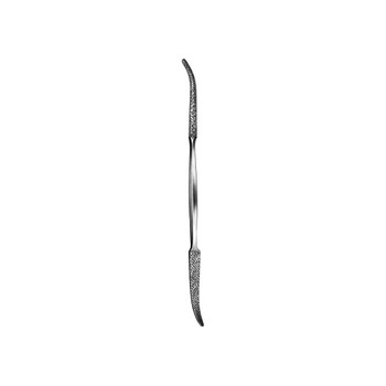 Product Vet Spectrum Putti Bone Rasp, 12" (30cm), Double Ended, Curved Round/Straight Flat, Tapered Tips | SAH.701660 Image