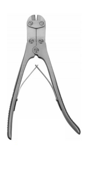 Product Vet Spectrum Pin Cutter, 9.5" (24.0cm), Double Action, Max Cap: Wires 2-3.5mm, Plates with 2mm Thickness | SAH.701690 Image