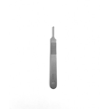 Product Vet Spectrum Scalpel Handle, 5.5", #3 with Metric Scale | SAH.707103 Image
