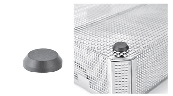 Product Vet Spectrum EverGreen Basket Stand, 5 mm Height, Black (4/PKG) | SAH.K3766 Image