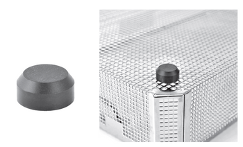 Product Vet Spectrum EverGreen Basket Stand, 10 mm Height, Black (4/PKG) | SAH.K3768 Image