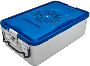 Product Vet Spectrum EverGreen 3/4 Standard Sterilization Container Lid, Blue | SAH.K63343 Image