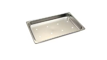 Product Spectrum Mayo Tray, 10" x 6.5" x 0.75", Perforated, Stainless Steel | SAH.10F-PMT Image