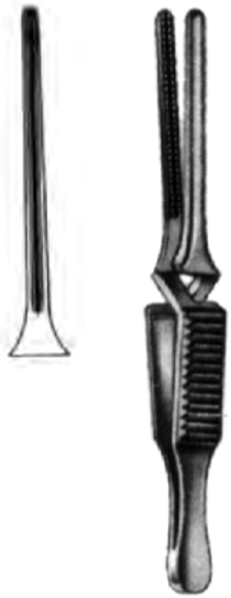 Product Spectrum Debakey-Diethrich Bulldog Clamp, 2" (50mm), Straight, Atraumatic Jaws, 20mm Jaw Length, Cross Loaded | SAH.13-3121 Image