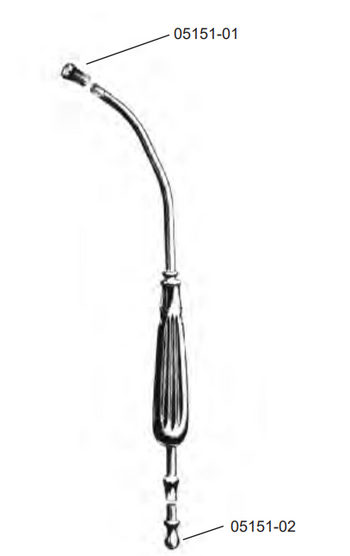 Product Spectrum Yankauer Suction Tube - Aspiration Part Only | SAH.13-9003 Image