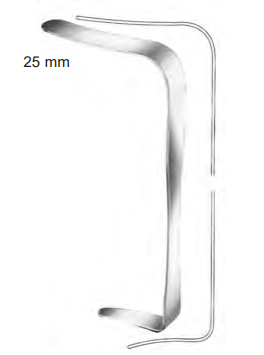 Product Spectrum Deaver Retractor, 9" (23cm), 25mm Working End Width | SAH.20-1026 Image
