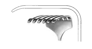 Product Spectrum Israel Retractor, 10" (25cm), 7 Prongs, Blunt (70x70mm) | SAH.20-1060 Image