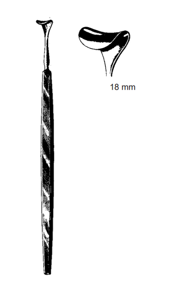 Product Spectrum Cushing Retractor, 8" (20cm), Blunt Saddle Tip, 18mm | SAH.20-1066 Image