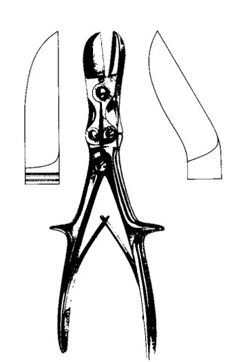Product Spectrum Stille-Liston Bone Cutting Forcep, 10.5in (17cm), Straight, Double Action | SAH.20-2750 Image