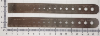 Product Spectrum Pin & K-Wire Gauge/Ruler | SAH.20-3091 Image