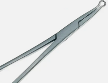 Product Spectrum Bone Reduction Forcep, 5.5" (14 cm), Small, Serrated, Circular Tip, Speedlock | SAH.35-1174 Image