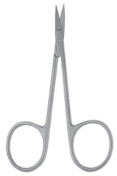 Product Spectrum Bonn Iris Scissor, 3.125in (8cm), Straight | SAH.50-2142 Image