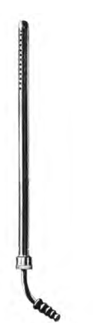 Product Vet Spectrum Poole Suction Tube, 7.5" (19cm), Curved, 23 Fr. (8mm) | SAH.720531 Image