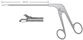 Product Vet Spectrum Arthroscopic Blunt Nose Jr. Biopsy Punch Forcep, 3.35in (85mm), Straight, 1.7mm Tip Width | SAH.A-700058 Image