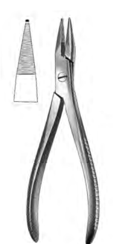 Product Spectrum Needle Nose Plier, 7.5" (19cm), Serrated | SAH.20-5528 Image