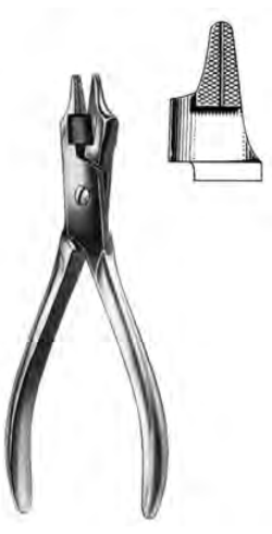 Product Spectrum Needle Nose Plier, 6" (15cm), Serrated Jaw with Vertical Groove, With Side Wire Cutter | SAH.20-5535 Image