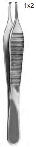 Product Spectrum Adson Tissue Forcep, 6" (15cm), 1x2 Teeth | SAH.30-3472 Image