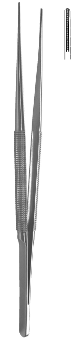 Product Spectrum Debakey Atraumatic Micro Forcep, 9" (23 cm), 1.2 mm Tips | SAH.30-3655 Image